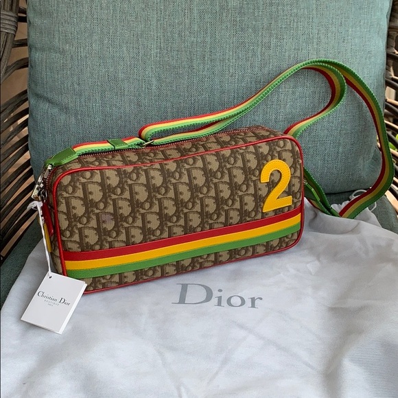 CHRISTIAN DIOR TROTTER CROSS BODY SHOULDER BAG - Picture 3 of 16